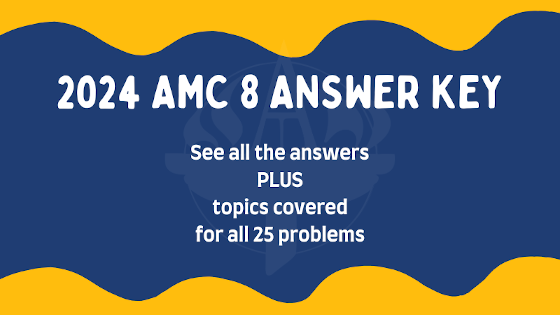 2024 AMC 8 Answer Key